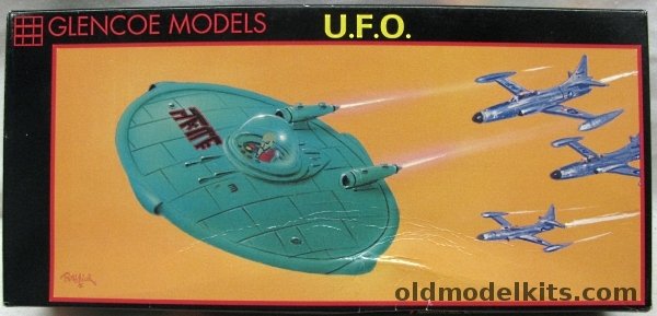 Glencoe 1/48 UFO / U.F.O (Flying Saucer / Ex-Lindberg), 05113 plastic model kit